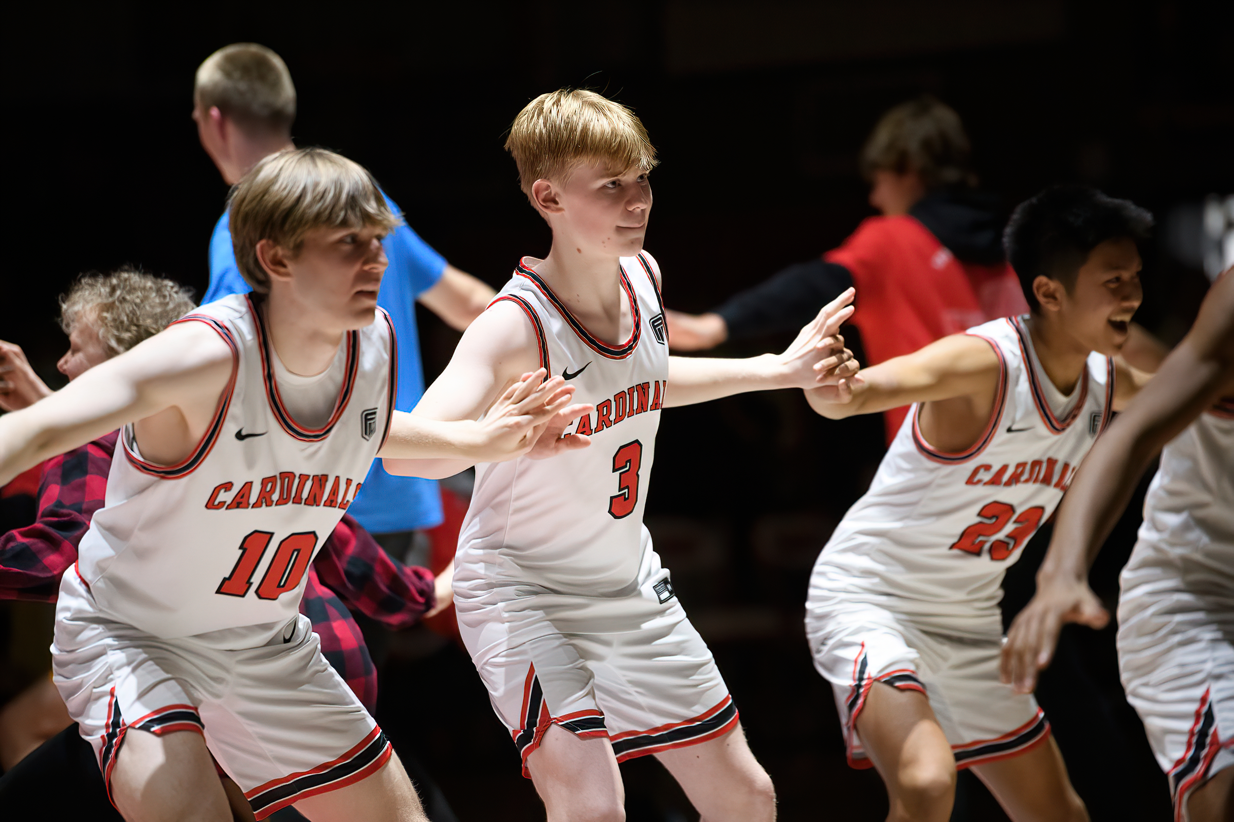 1 Lincoln vs Cleveland boys basketball 6A Oregon second round March 4 2023 Ken Waz 88